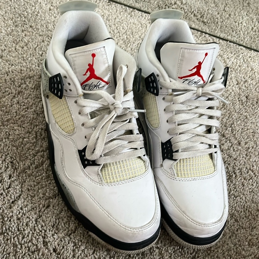 Jordan 4 Cement Size 12